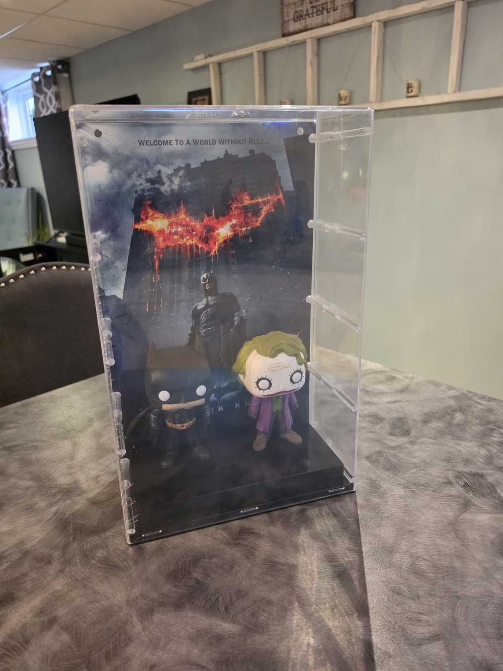 The Dark Knight Rises Batman & Joker Funko Display